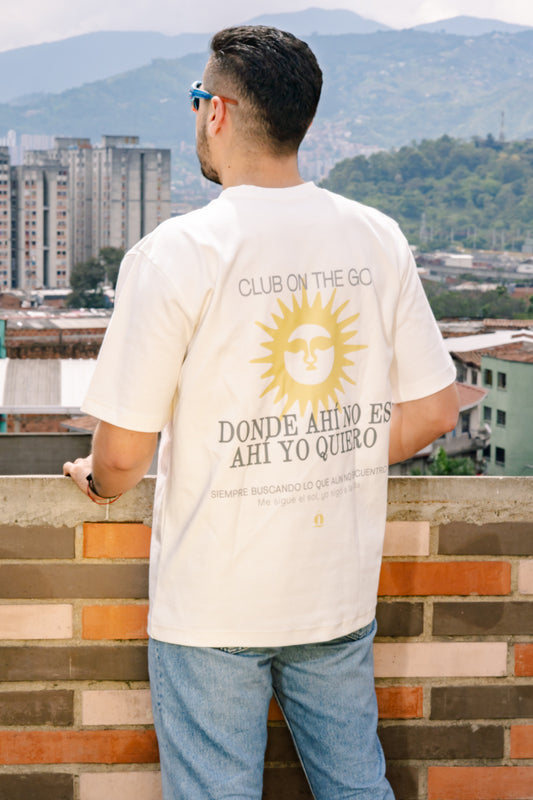 Club On The Go  – Camiseta Oversize Unisex