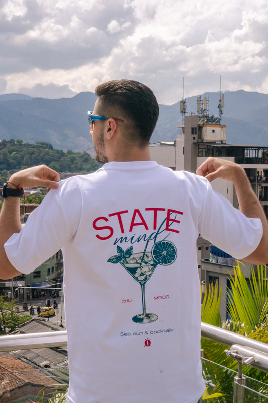 State of Mind Tee – Camiseta Oversize Unisex