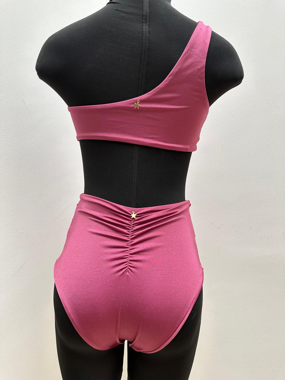 Vestido de Baño Asimétrico de Dos Piezas
